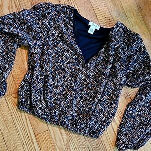 Crop top blouse
